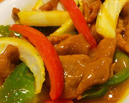 61. 咖哩牛肉 Boeuf avec sauce cari Beef with Curry Sauce